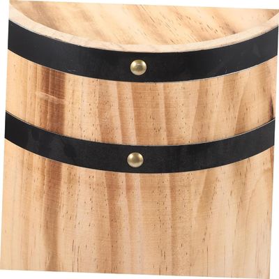 나무 위스키 와인 배럴 꿀 토푸를 위한 자연 나무 배럴 상자