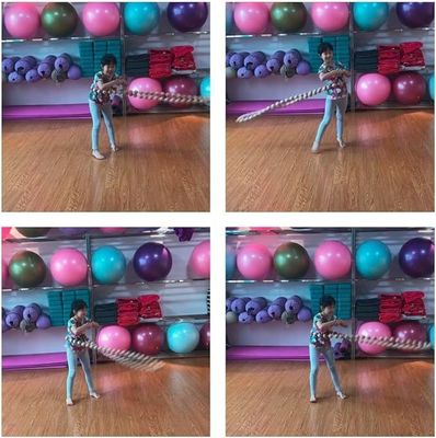 핸드메이드 천연 목재 룰라 피트니스 가중 운동 허프 8.4 x 8.4 x 4.1cm