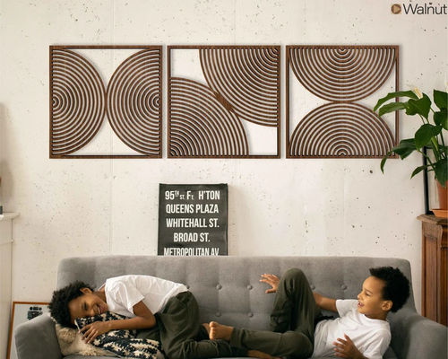 3개의 보호 홈 선물 세트 중세 현대 스타일과 사용자 지정 로고와 함께 큰 나무 벽화