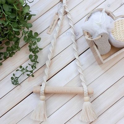 사용자 정의 디자인 목재 바 화장실 공간 절약 필수용 화장실 휴지 보관기