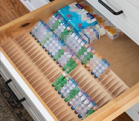 용기 보관 기기 록 고형 비르크 나무 용기 설치 공간 절감 솔루션