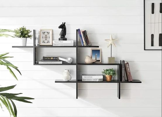 실내 식물 장식 맞춤형 보관 생활실 가구를 위한 2층 벽붕