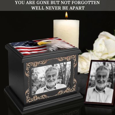 독특 한 사진 프레임 인적 재 를 위한 화장 우르나 인쇄 실크 스크린 인쇄