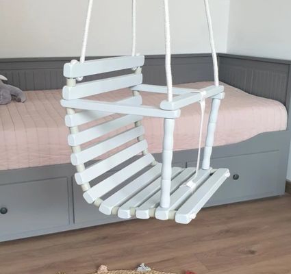 공간 절감 기능 외부 및 실내용 맞춤형 개인화 된 목재 수제 스윙