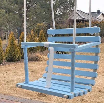 공간 절감 기능 외부 및 실내용 맞춤형 개인화 된 목재 수제 스윙