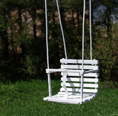 공간 절감 기능 외부 및 실내용 맞춤형 개인화 된 목재 수제 스윙