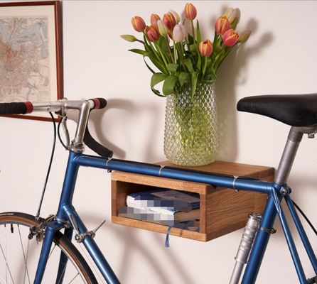 분류 접히지 않는 래크 벽에 장착 된 자전거 래크