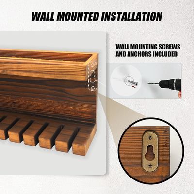 편리한 두 배 의 선반 을 가진 목조 벨트 저장 장치