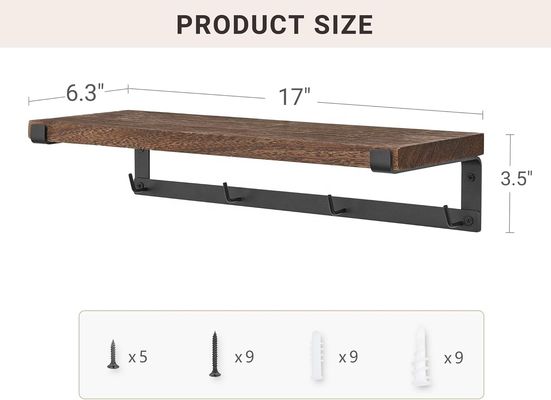 모형 목재 떠있는 랙 커피 바 가구 어린이 부엌의 벽 책상
