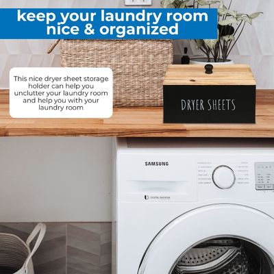 선물 크래프트 검은색 나무 상자 컨테이너 직사각형 현대 공간 절약 시트 디스펜서