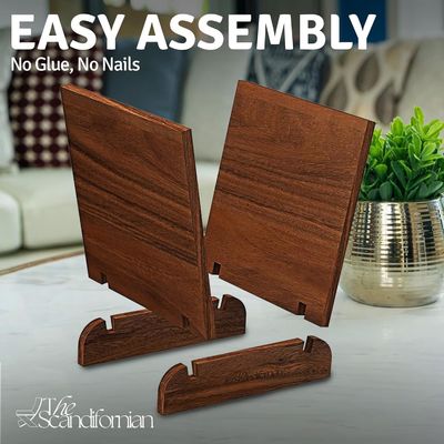 플립 디스플레이 50 음악 앨범 저장용 목재 레코드 홀더 단일 계층 디자인