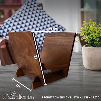 플립 디스플레이 50 음악 앨범 저장용 목재 레코드 홀더 단일 계층 디자인