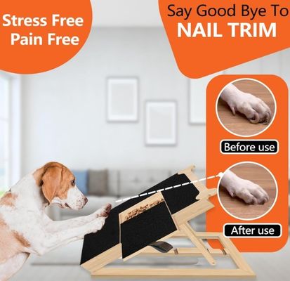 목재 개 손톱 스크래치 보드 뼈 스타일 손톱 포일 보드 개 OEM 트리트 포함