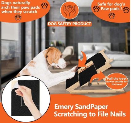 목재 개 손톱 스크래치 보드 뼈 스타일 손톱 포일 보드 개 OEM 트리트 포함