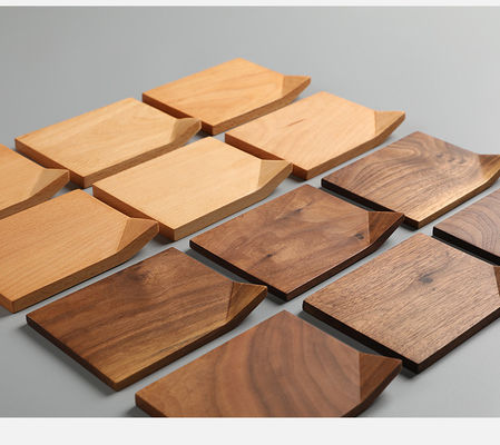 10X0.9cm 주문상품 수비 코스터 음료용 원형 Bambu 목 코스터 매트 패드