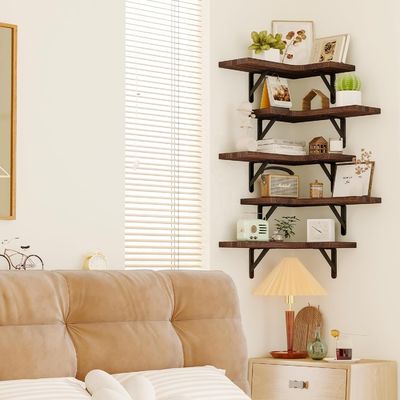 욕실 저장 래크 힐링 설치 된 벽 선반