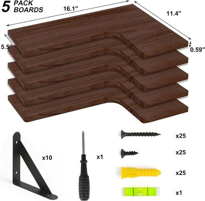 욕실 저장 래크 힐링 설치 된 벽 선반