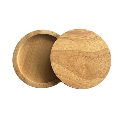 10X0.9cm 주문상품 수비 코스터 음료용 원형 Bambu 목 코스터 매트 패드