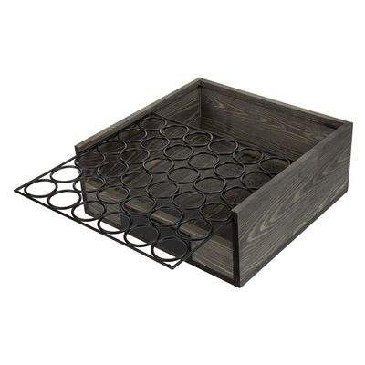 OEM ODM 받아 들인 목재 / beech 금속 저장 상자와 목재 상자