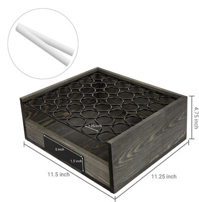 OEM ODM 받아 들인 목재 / beech 금속 저장 상자와 목재 상자