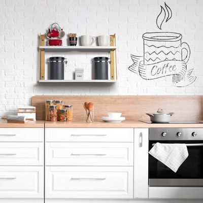 가정용 가구 2층 현대적인 시골형 부동형 벽 셸프