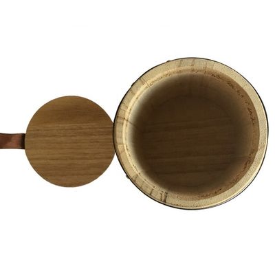 환경 친화적 인 커피 콩 배럴을위한 미니 단단한 나무 펜 홀더 수동 제작 및 내구성