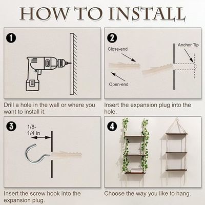 홈 가구 3층 마크라임 벽 힐링 셸프와 목재 부동 저장 셸프