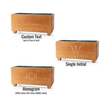 기념일 목재 선물 맞춤식 로고 샴페인 냉각 버킷 개인 디자인