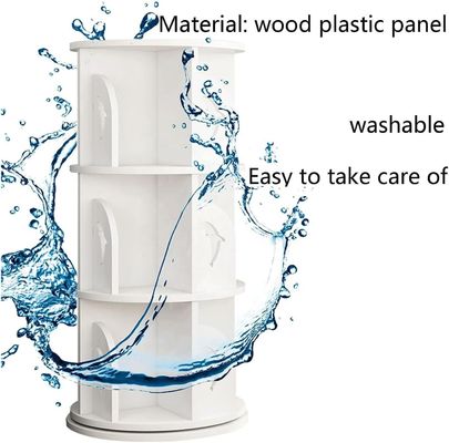 어린이 책 보관용 맞춤형 로고 다채로운 360도 회전 책상