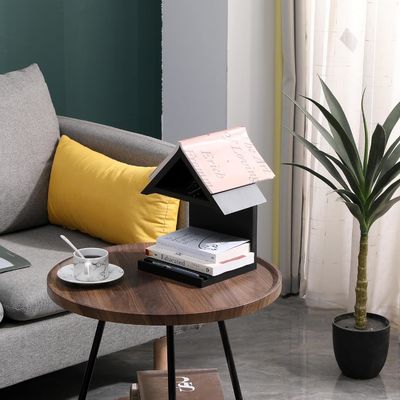 나무 삼각형 밤 의 책상 책 휴식 책 애호가 들 에게 독특 하고 실용적 인 선물