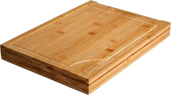 환경 친화적 인 부엌 효율을 위해 분리 가능한 디지털 스케일 대나무 자르는 보드