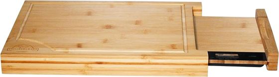 환경 친화적 인 부엌 효율을 위해 분리 가능한 디지털 스케일 대나무 자르는 보드