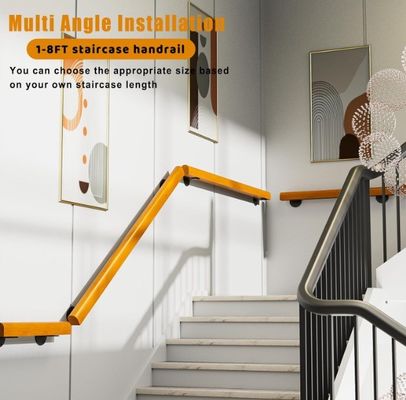 실내 계단 안전 비틀림 경관 3ft 소나무 손잡이 귀하의 요청으로 전체 키트