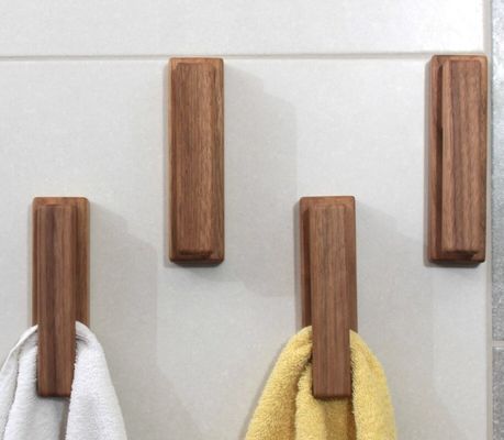 목재 수건 기기 분류 접지 않는 래크 너트 목재 갈고리 귀하의 요청에 따라