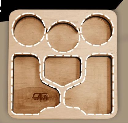 간식 및 음료용 다기능 서비스 트레이 공간 절약 소파 바 간식 상자