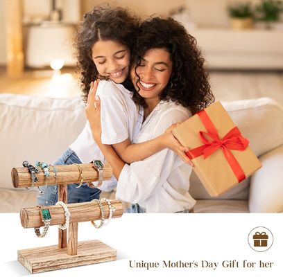 우리의 사용자 정의 T-바 뱅글 저장 랙과 조직기와 함께 당신의 팔찌 디스플레이를 업그레이드