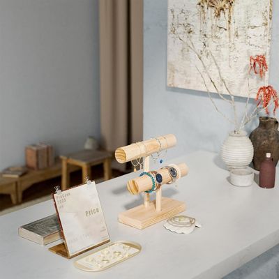 우리의 사용자 정의 T-바 뱅글 저장 랙과 조직기와 함께 당신의 팔찌 디스플레이를 업그레이드