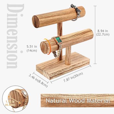 우리의 사용자 정의 T-바 뱅글 저장 랙과 조직기와 함께 당신의 팔찌 디스플레이를 업그레이드