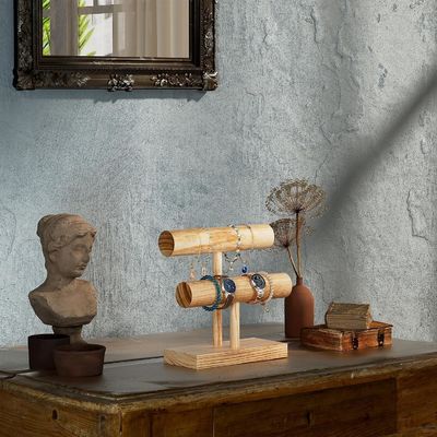 우리의 사용자 정의 T-바 뱅글 저장 랙과 조직기와 함께 당신의 팔찌 디스플레이를 업그레이드