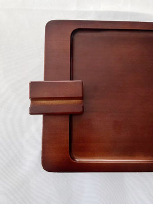 저장 트레이 현대 디자인 대나무 소파 트레이 목조 소파 팔 테이블