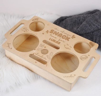 접히지 않는 래크 목재 소파 바 간식 트레이 공간 절약 소규모 공간에 대한 저장