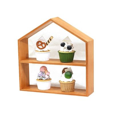 맞춤형 크기 3 층 대나무 컵케이크 파티용 스탠드 과일 간식 서비스 트레이 OEM ODM