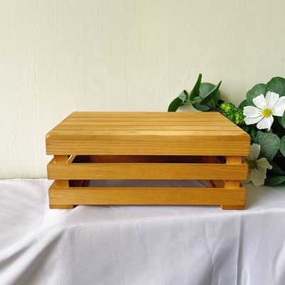 맞춤형 크기 3 층 대나무 컵케이크 파티용 스탠드 과일 간식 서비스 트레이 OEM ODM