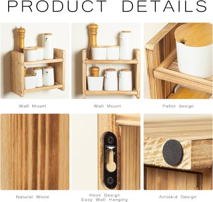 이 목재 향신료 기기 로 향신료 를 편리 하게 보관 하십시오