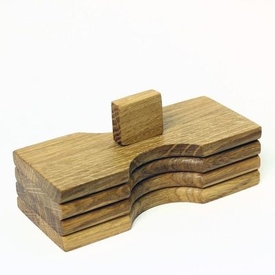 크기가 높은 크기의 나무 향신료 홀더 향신료 포장 상자와 맞춤 향신료 상자