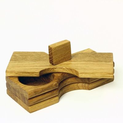 크기가 높은 크기의 나무 향신료 홀더 향신료 포장 상자와 맞춤 향신료 상자