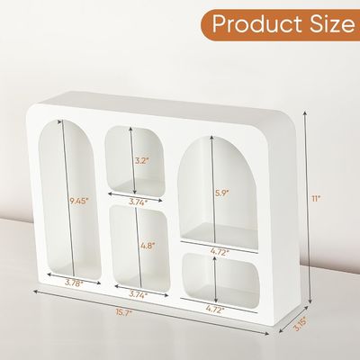 보호 노르딕 모던 스타일 벽장 장식 맞춤 로고 저장소와 함께 떠있는 벽 선반