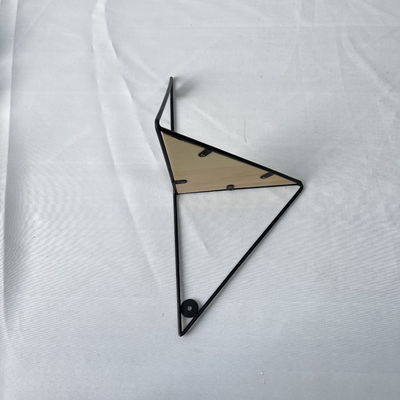 다기능 금속 목재 삼각형 벽 코너 디스플레이 셸프 가정 저장