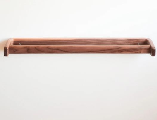 욕실 수건 랙 수작업 목조 수건 바 큰 호박 수건 레일 접지 않는 랙