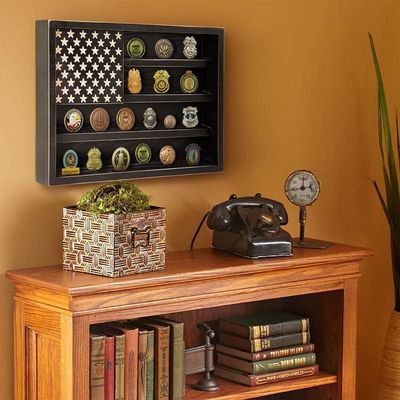 정부 군사적 도전 현금 래크 디스플레이